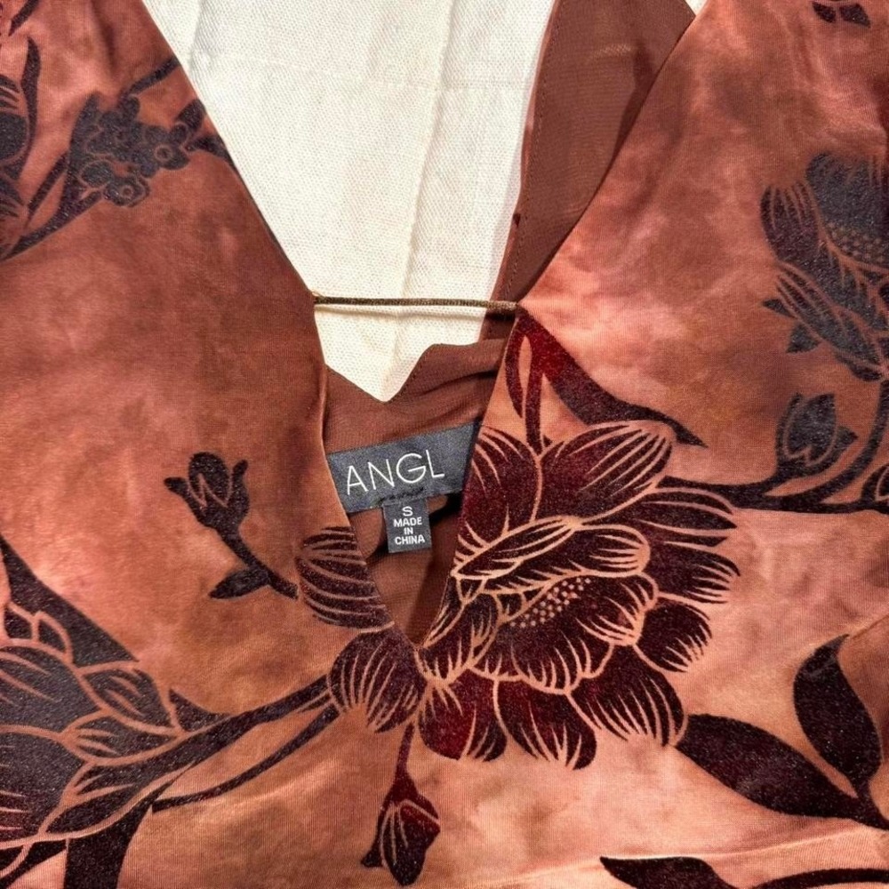 ANGL Y2K Floral Slip Dress –(Small) - Picture 4 of 9